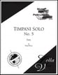 TIMPANI SOLO #5 cover